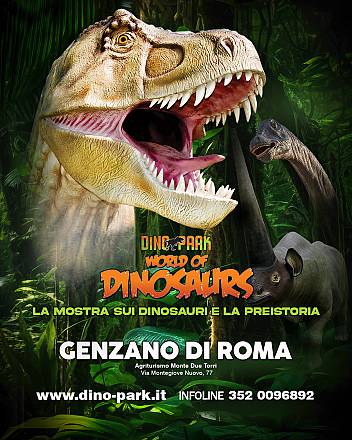 Il dino park world of dinosaurs a genzano do roma